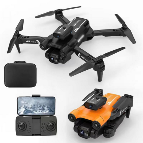nouveau k9 pro mini drone 4k hd double caméra wifi fpv air