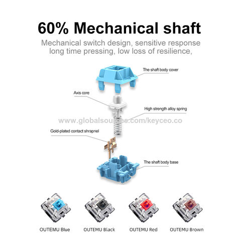 Achetez en gros Pas Cher Top Vente Sans Fil Bluetooth Faible Coût  Rétro-éclairage En Option 7 Couleur Rétro-éclairage Mini Clavier Mécanique  Chine et Clavier Mécanique De Jeu à 18.12 USD