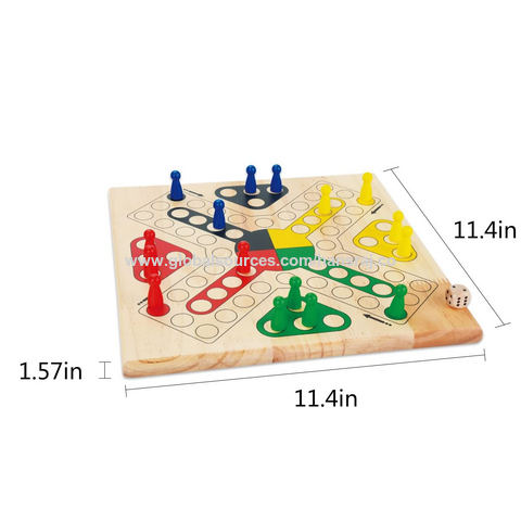 Ludo Magnetico Juego Mesa Clásico Educativo Tablero