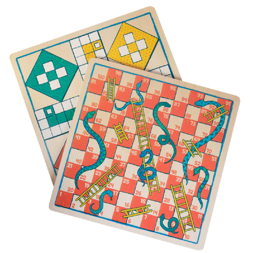 Buy Wholesale India Ludo Snakes And Ladders Wooden Board Game Pack Of Game Set For Children