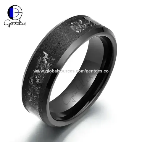 Bague discount fiancaille meteorite