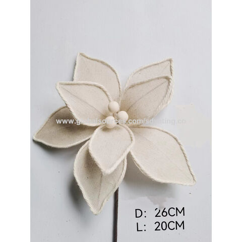 Buy Wholesale China Without Plastic Glitter Christmas Flower Picks