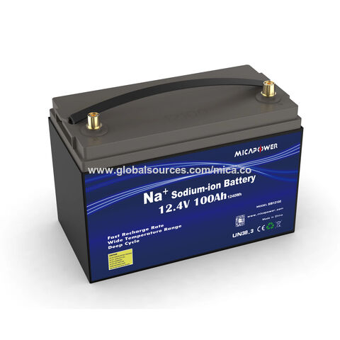 BCLT100 | Lithium LiFePO4 Battery, 12.4 kg, 12V 100 Ah Deep Discharge