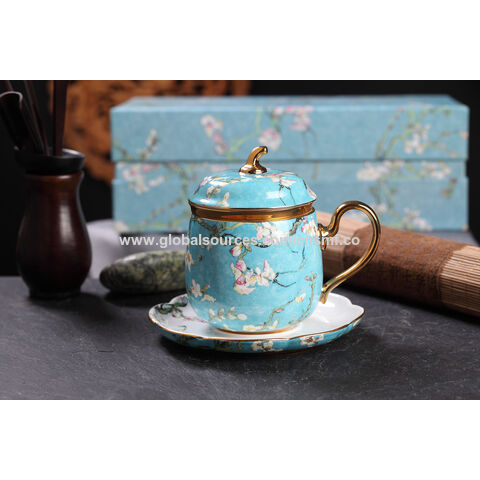 Juego de Vajilla de Porcelana Fina, Juegos de Té, Ideal para Regalo en Boutiques, Apto para Microondas y Lavavajillas, para Banquetes - Oferta Exclusiva