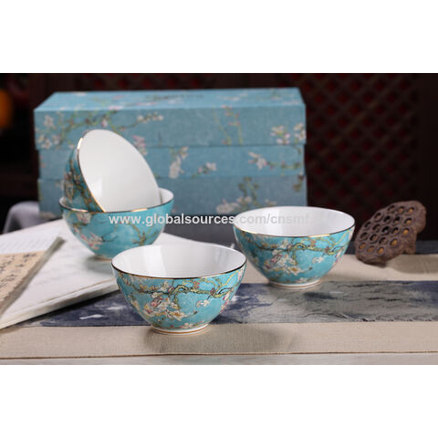 Juego de Vajilla de Porcelana Fina, Juegos de Té, Ideal para Regalo en Boutiques, Apto para Microondas y Lavavajillas, para Banquetes - Oferta Exclusiva