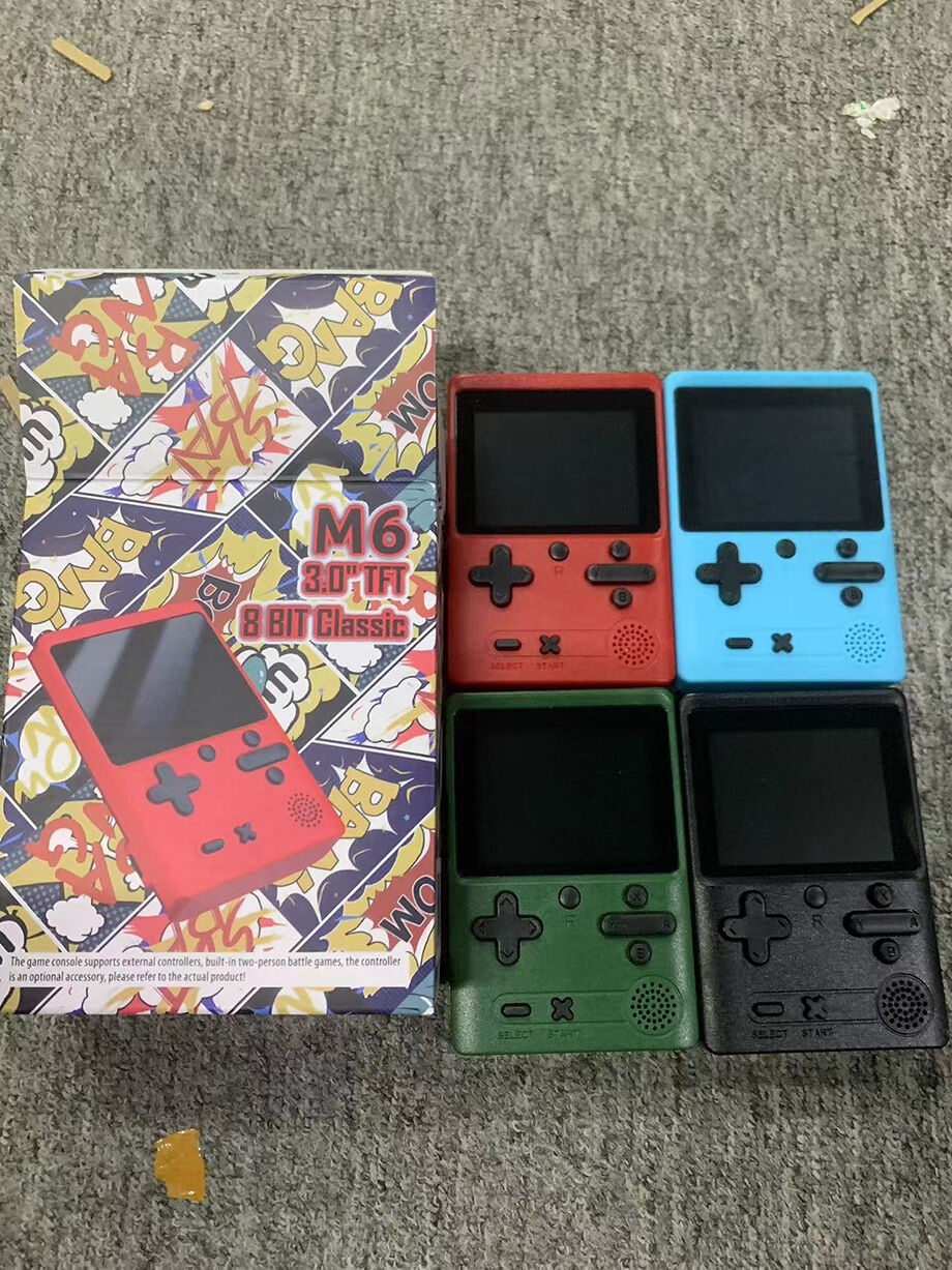 A M6 Handheld Game Console Single And Double Retro Fc Handheld 500 In ...