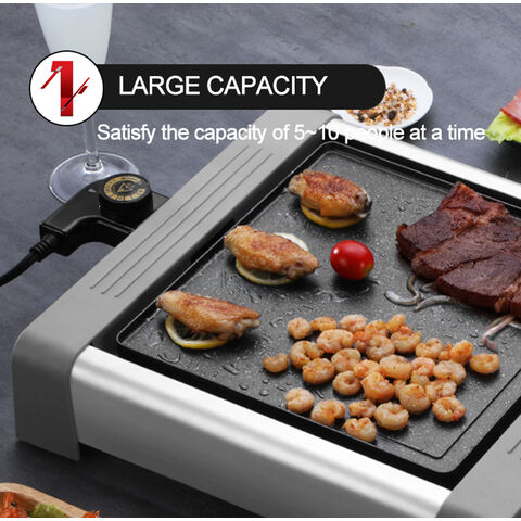 Buy Wholesale China Eap Design Multifunctional Easy Cleaning Portable Cheap  Smokeless Non Stick Aluminum Griddle Electric 2 In 1 Bbq Hot Pot Grills & Electric  Grill And Hot Pot at USD 5