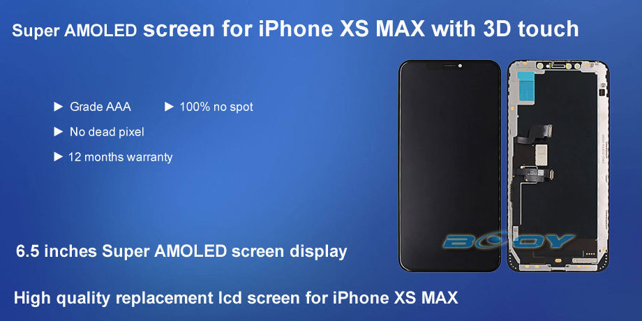 ✓ Pantalla iPhone Xs Max GX Hard OLED LCD + tactil. Comprar ahora