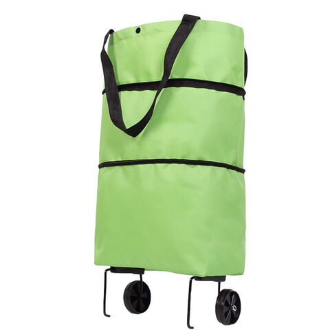 Fashion large capacity portable pulley bag multifunctional universal wheel storage bag