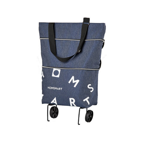 Fashion large capacity portable pulley bag multifunctional universal wheel storage bag