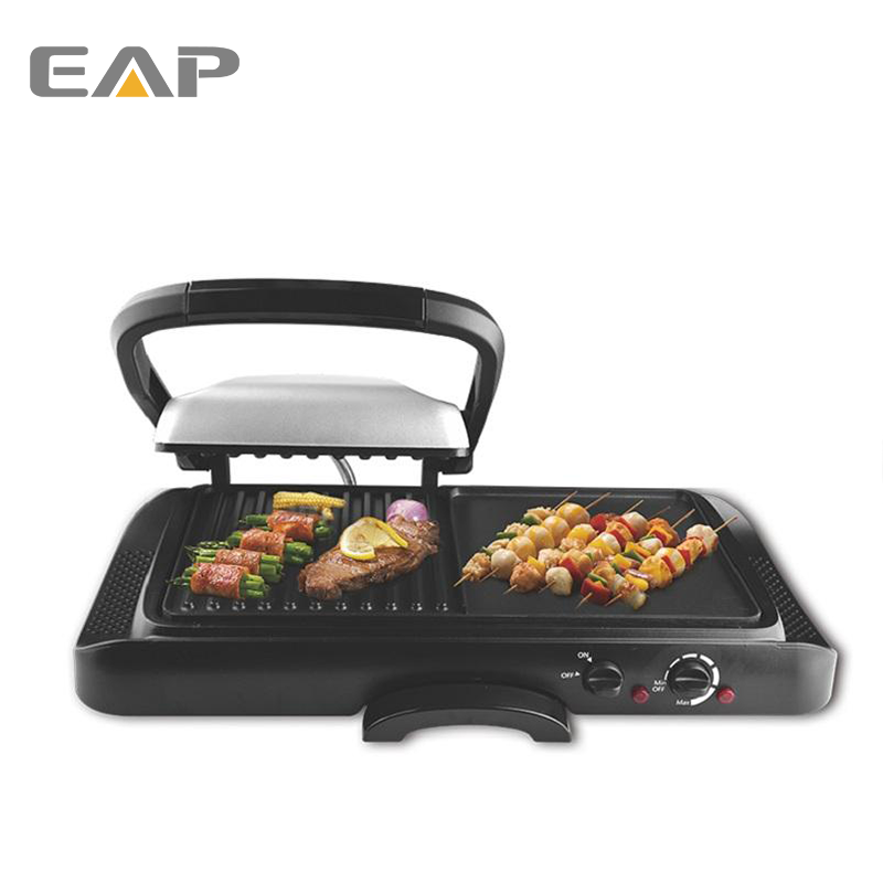 Bulk Buy China Wholesale 1500w 2 In 1 Electric Bbq Griddle And Panini ...
