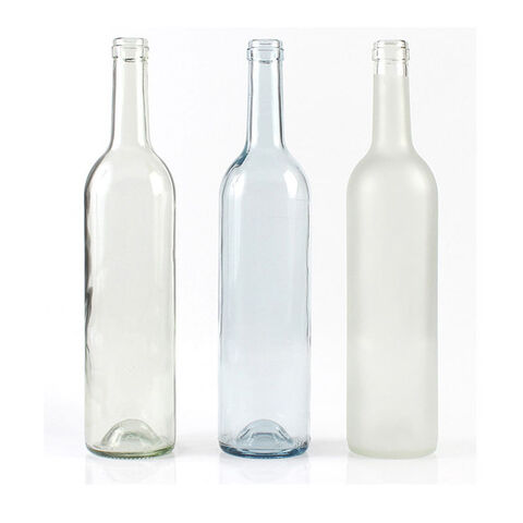 Botellas de cristal vacias - licores, aceites, vinos