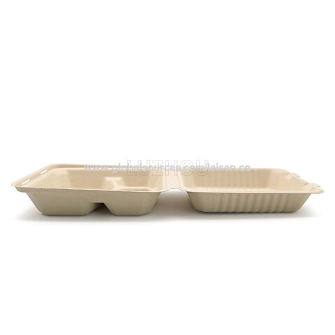 Buy Wholesale China 8 Compostable Clamshell Food Containers, Heavy-duty  Hinged Container, Disposable Bagasse Eco-friendly Natural Sugarcane Take Out  & Sugarcane Food Containers,takeout To Go Box at USD 0.0888