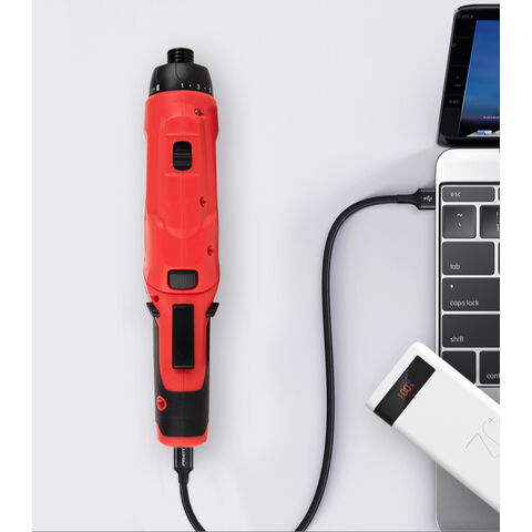 Mini Tournevis Électrique 3.6V Perceuse Visseuse Multifonctionnelle Pliable pour la Maison Perceuse Électrique au Lithium Outil de Bricolage Personnalisation OEM