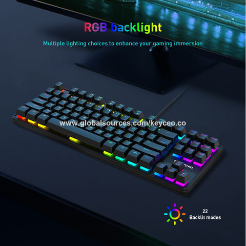 Achetez en gros Pas Cher Top Vente Sans Fil Bluetooth Faible Coût  Rétro-éclairage En Option 7 Couleur Rétro-éclairage Mini Clavier Mécanique  Chine et Clavier Mécanique De Jeu à 18.12 USD