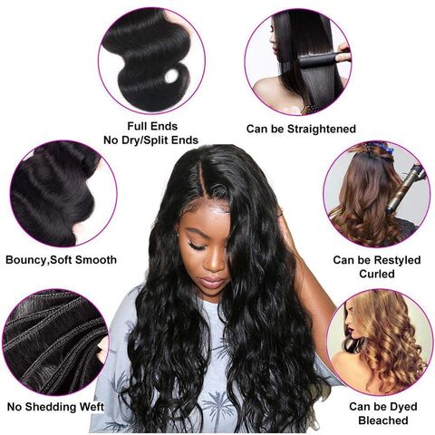 Human Hair for Braiding 100% Unprocessed Brazilian No Weft 20 Inch