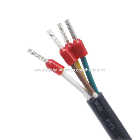 M12-8 Core Female Head Ribbon Wire 1m 24awg Pvc Black Wire Injection Molding  M12 Waterproof Joint - Transmission & Cables - AliExpress