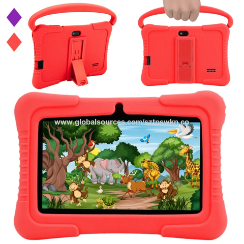 Kids Tablet 7 Inch Tablet - 2GB RAM and 32GB Storage, 3000mAh Battery, Dual  Cameras, and Parental Controls