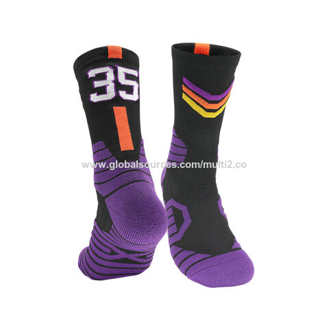 Professionelle Super Star Basketballsocken Elite Dicke Sportsocken Rutschfeste, strapazierfähige Skateboard-Handtuchsohle