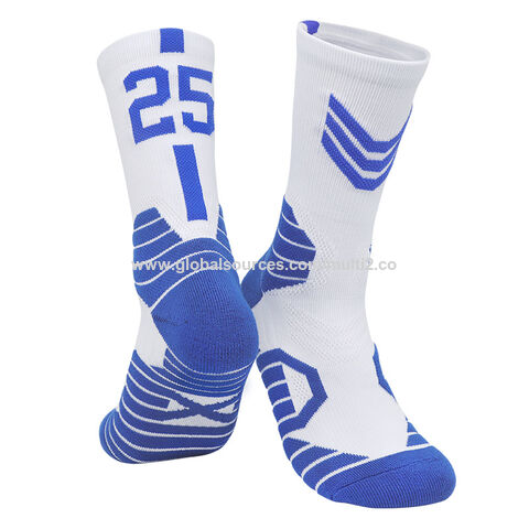 Professionelle Super Star Basketballsocken Elite Dicke Sportsocken Rutschfeste, strapazierfähige Skateboard-Handtuchsohle