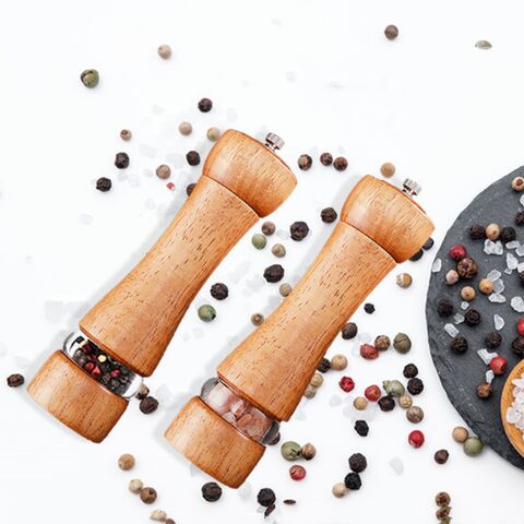  Salt and Pepper Grinder Set - 2 Pack - Pepper Mill