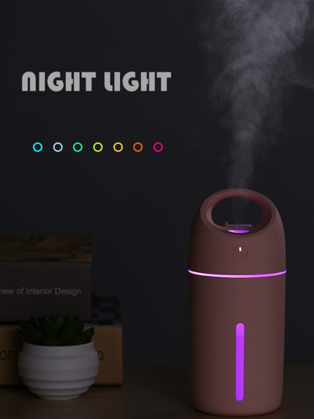 Lead Humidifier Oem Portable Colorful Led Light Mini 280ml Mist Humidifier Car Usb Cool ...
