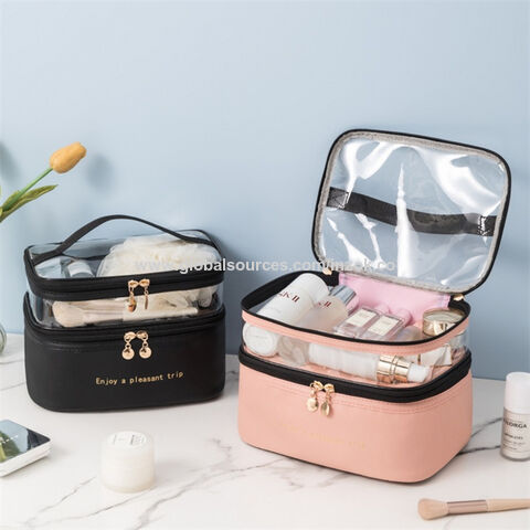 Buy Wholesale China Other Cosmetic Bags Pvc Frosted Clear 6pcs Set