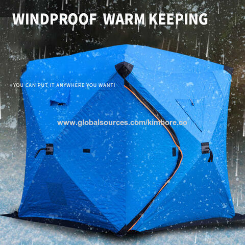2024 Outdoor 6 Side Folding Portable Camping Extra Large Insulated 2 Person  Winter Carp Ice Fishing Steam Sauna Tent For Fishing, Outdoor Fishing Tent, Ice  Fishing Sauna Tent, Hiking Camping - Buy