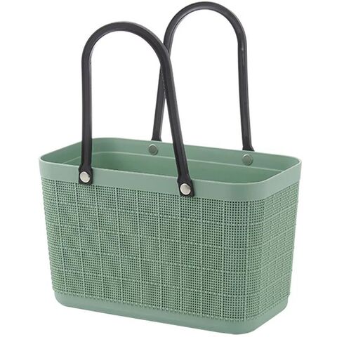 1pc Creative Multifunctional Hollow Out Kitchen Fridge Storage Basket With  Drainage For Organizing