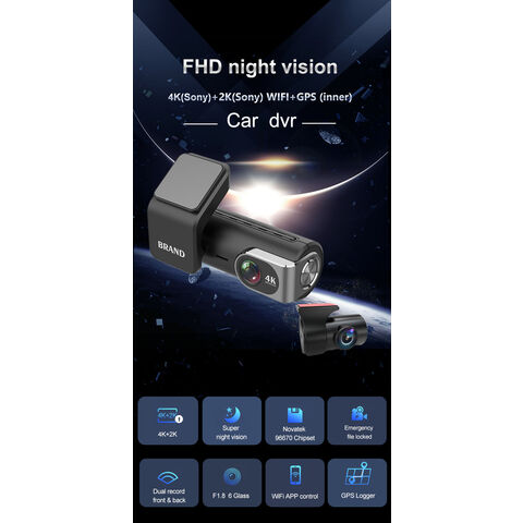 Car DVR WiFi Dash Cam Front And Rear View Camera Dual Lens Dashcam 1296P  Full HD Driving Video Recorder Black Box Night Vision - AliExpress