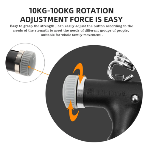 10-100kg] Adjustable Hand Grip Fitness Gym Hand Strength Exercise
