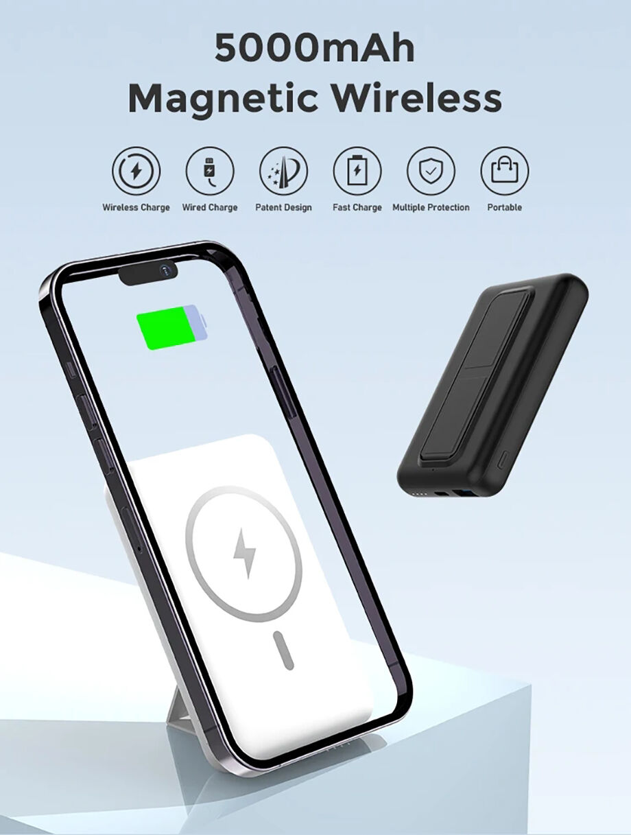 Buy Wholesale China New 5000mah Slim Portable Wireless Power
