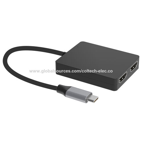 Hub MST USB-C 3 Puertos HDMI - 4K 60Hz - Adaptadores de vídeo USB-C