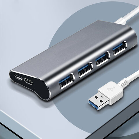 HUB com suporte para 4K/2K a 30Hz ou 1080P a 60Hz - Hub USB de alta resolução