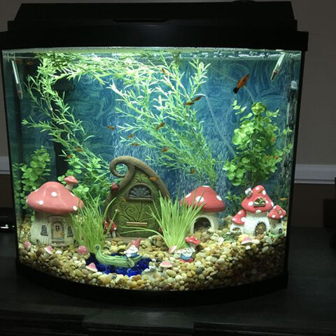 Fish Tank, Supplies, And Dresser, Fish Supplies For Sale