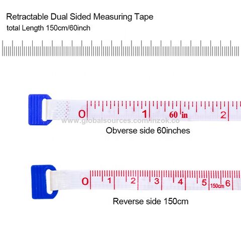 Buy Wholesale China Custom Logo Sewing Ruler Tapeline Portable Retractable  1.5 M Promotional Body Tape Measures & Measuring Tapes at USD 0.65