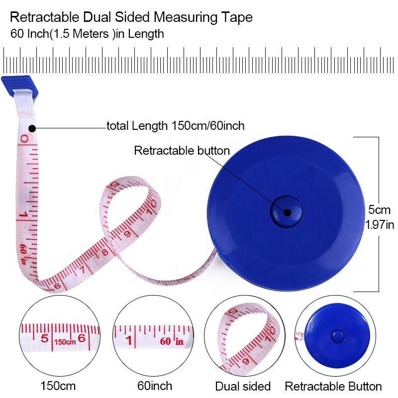 5' (60) Retractable Measuring Tape