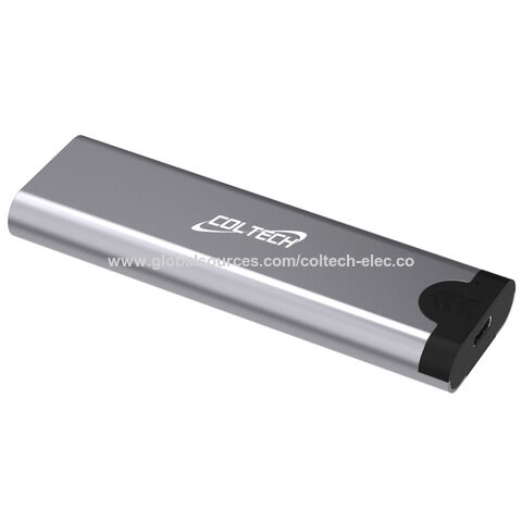Tool-freeType-C M.2 (PCIE/SATA,NVMe/NGFF combo) Case super velocidade 10Gbps Type-c 3.2 Gen2 Caixa de liga de alumínio M/B M Chave combo