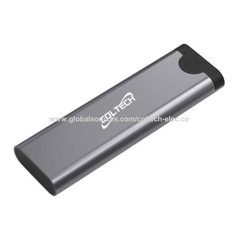 Tool-freeType-C M.2 (PCIE/SATA,NVMe/NGFF combo) Case super velocidade 10Gbps Type-c 3.2 Gen2 Caixa de liga de alumínio M/B M Chave combo