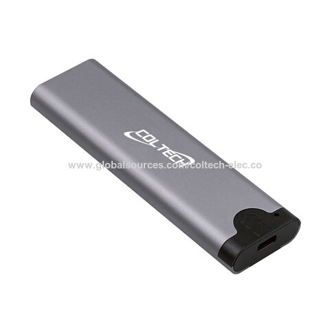 Tool-freeType-C M.2 (PCIE/SATA,NVMe/NGFF combo) Case super velocidade 10Gbps Type-c 3.2 Gen2 Caixa de liga de alumínio M/B M Chave combo