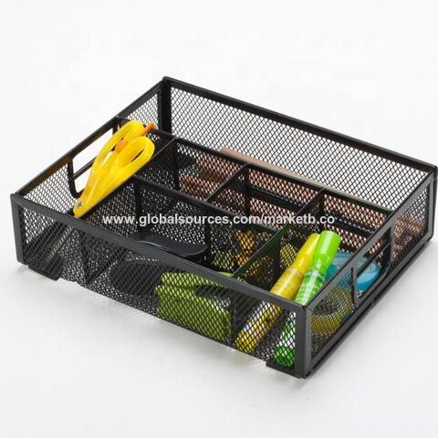 Multifunctional 5 Pieces Office Mesh Office Organizer Set - China File  Tray, Office Tray