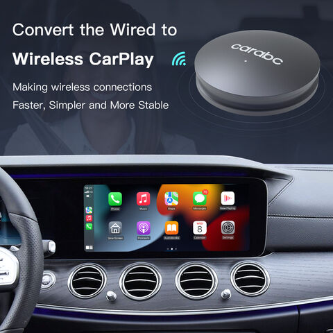 Buy Wholesale China Carabc 2024 New Release Car Portable Oem Wired Carplay Android  Auto Convert To Wireless Carplay Wireless Android Dongle Adapter & Wireless  Android Auto Dongle at USD 19