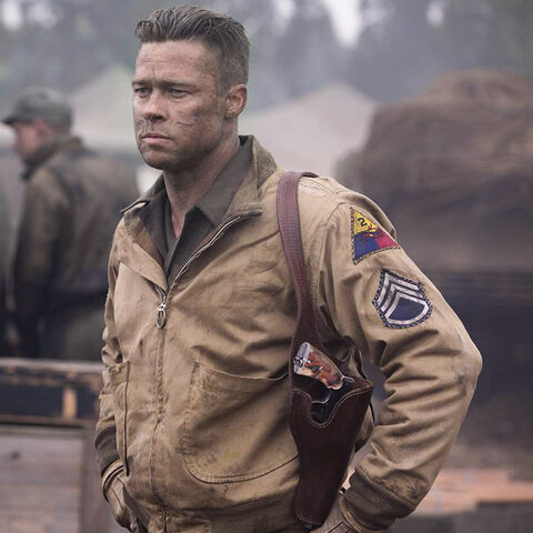 Buy Wholesale China Brad Pitt Fury Us Army Vintage Patched Coat