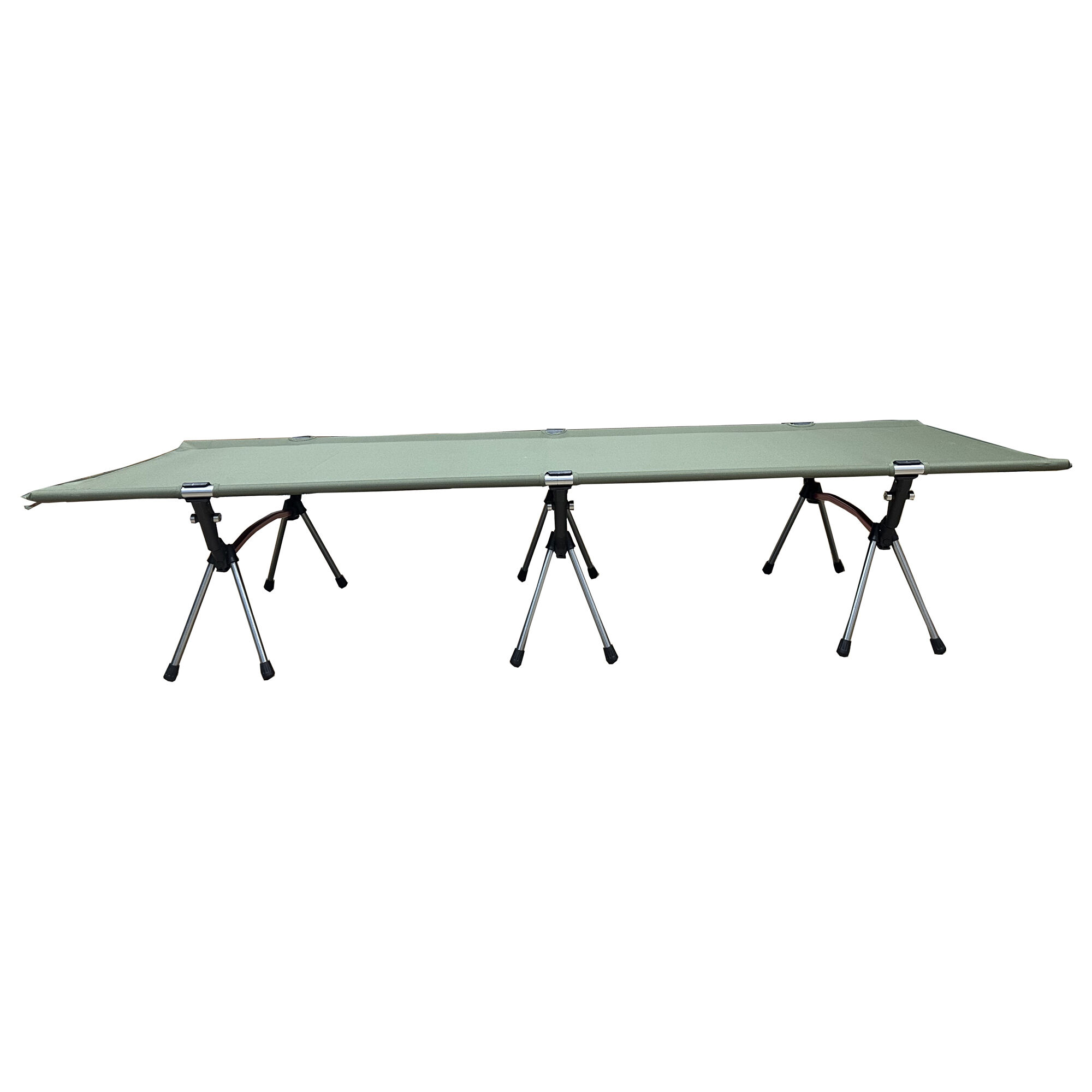 Buy Wholesale China Ultralight Adjustable Height Camping Cot Aluminum Frame Camping Bed ...