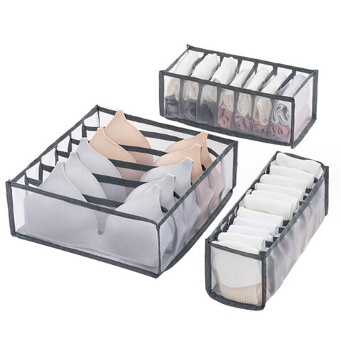 Buy China Wholesale Wholesales Household Divided Wardrobe Storage And  Sorting Box Underwear Storage Box & Underwear Storage Box $7.93