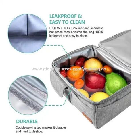 Buy Wholesale China Oem/odm Insulated Lunch Bag Rolltop Lunch Box Medium  Lunch Cooler Tote For Women, Girls, Teens And Adults & Lunch Bag Insulated  Lunch Bag at USD 2.9