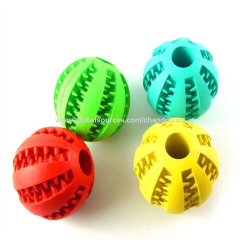 Dog Toy Interactive Chew Balls For Pet Dog Puppy Ball Dog Toys Tooth Clean  Toys