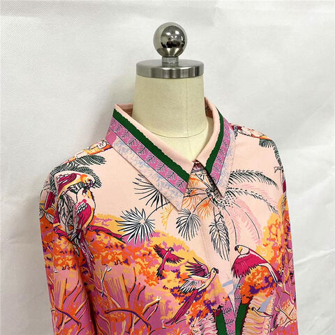 Customized Fashion Quantity High Quality New Solid Satin Blouse Women Long  Sleeve Casual Shirts Ladies Office Shirt for Women - China Women Blouse and  Shirt price