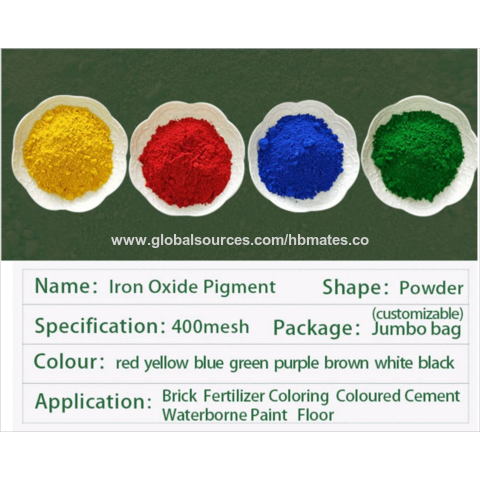 How to Use Concrete Oxide Pigments 