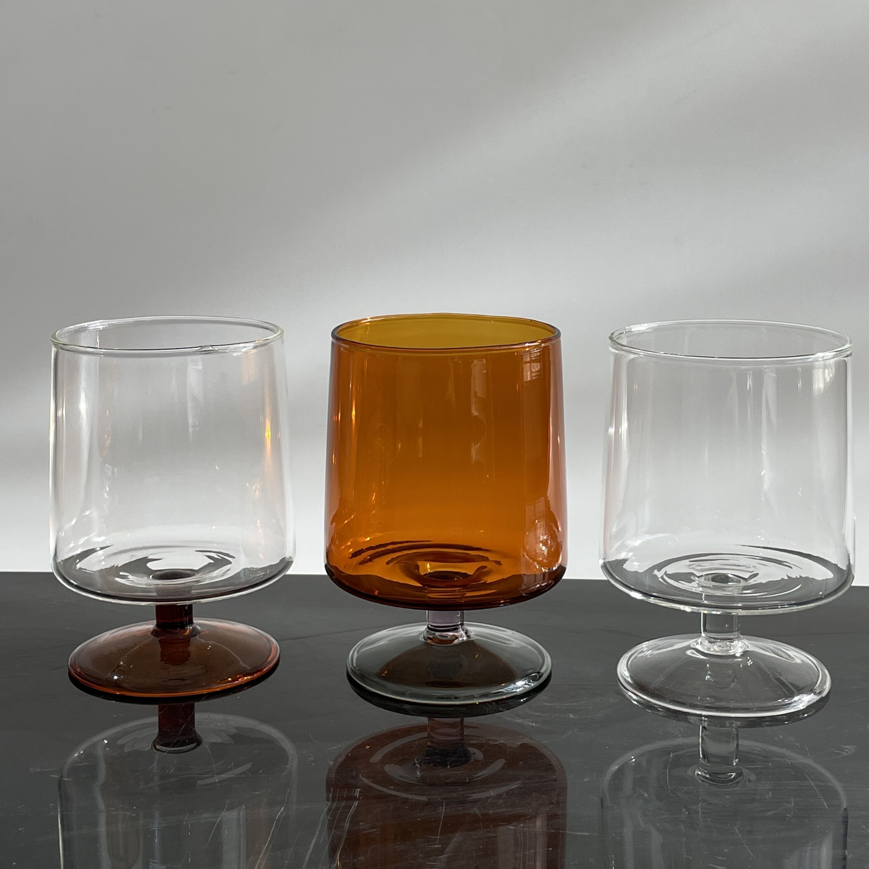 Hurricane Glass Candle Holders: Candle Vases & Glassware